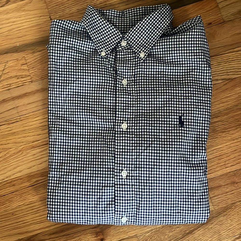 ralph lauren button down